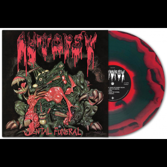 AUTOPSY Mental Funeral LP RED GREEN [VINYL 12"]